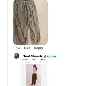 Free People High Road Corduroy Pants M